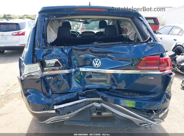 1V2ER2CA2KC521040 2019 VOLKSWAGEN ATLAS Blue 