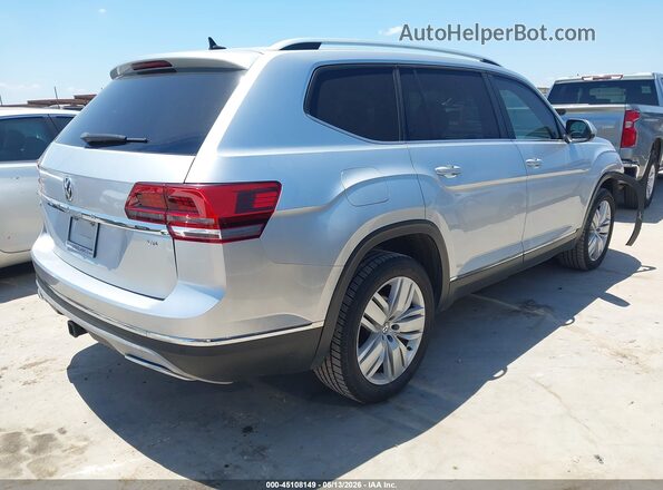 1V2ER2CA4KC503879 2019 VOLKSWAGEN ATLAS Silver Rear right