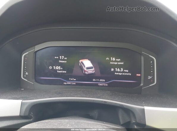 1V2ER2CA4KC582809 2019 VOLKSWAGEN ATLAS Gray 