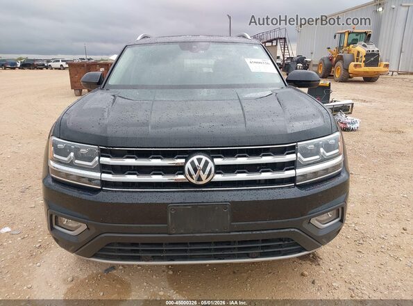 1V2ER2CA5KC531562 2019 VOLKSWAGEN ATLAS Black Առջևի վահանակի տեսք
