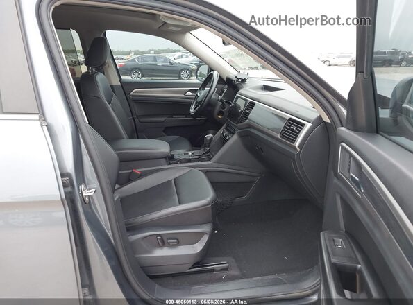 1V2ER2CA5MC503697 2021 VOLKSWAGEN ATLAS Серый Вид салона спереди
