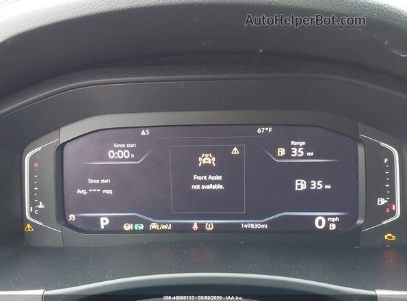 1V2ER2CA5MC503697 2021 VOLKSWAGEN ATLAS Серый Вид задних сидений
