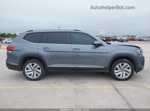 1V2ER2CA5MC503697 2021 VOLKSWAGEN ATLAS Серый Вид задней части салона