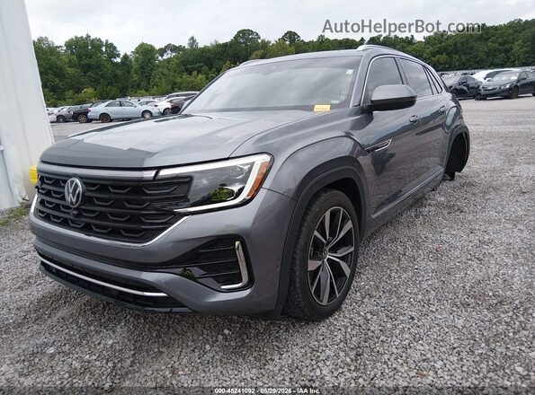 1V2FE2CA2RC239118 2024 VOLKSWAGEN ATLAS Gray Передня ліва чверть
