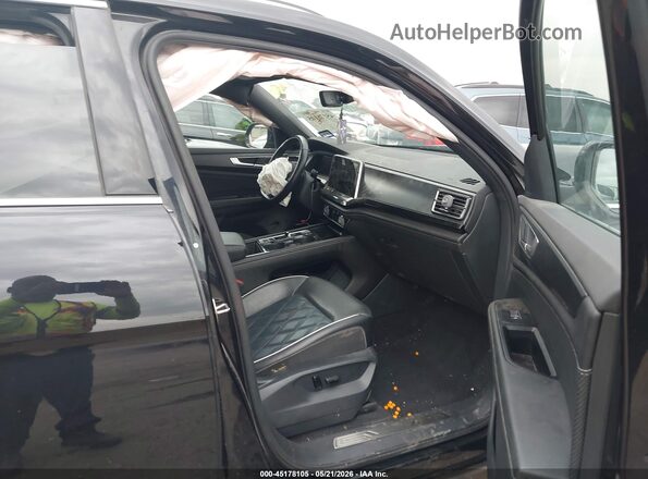 1V2FE2CA7RC261910 2024 VOLKSWAGEN ATLAS Black წინა სალონის ხედი