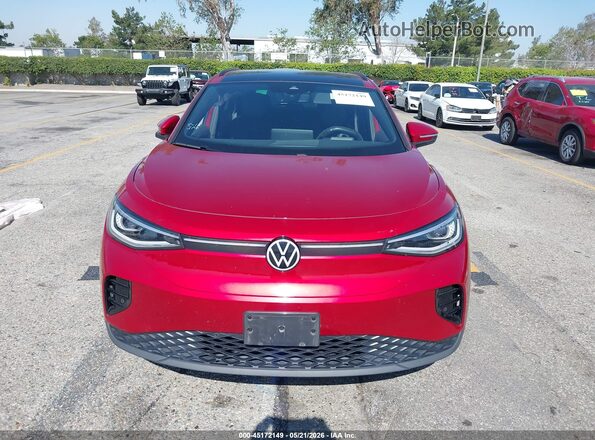 1V2FMPE84PC009345 2023 VOLKSWAGEN ID.4 Red ხელსაწყოთა პანელის ხედი