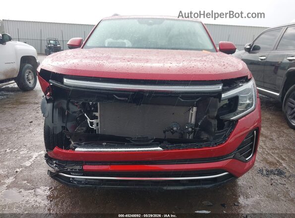 1V2FR2CA5SC547782 2025 VOLKSWAGEN ATLAS Red Vista interior trasera