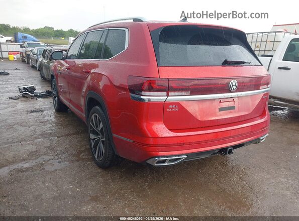1V2FR2CA5SC547782 2025 VOLKSWAGEN ATLAS Red Trasero izquierdo