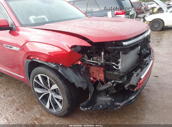 1V2FR2CA5SC547782 2025 VOLKSWAGEN ATLAS Red Vista frontal