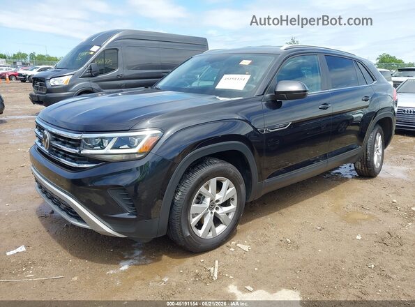 1V2GC2CAXLC202285 2020 VOLKSWAGEN ATLAS Black Przód lewy