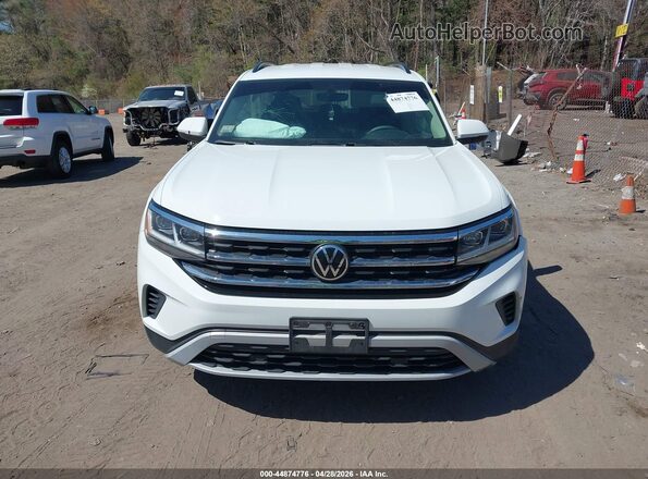 1V2GP2CA8MC521447 2021 VOLKSWAGEN ATLAS White Instrument cluster view