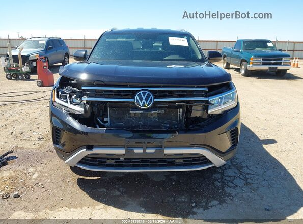 1V2HC2CA8PC201341 2023 VOLKSWAGEN ATLAS Black Դիմացի տեսք