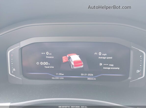 1V2HE2CA3PC202519 2023 VOLKSWAGEN ATLAS Silver Вид задніх сидінь