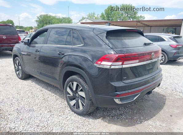 1V2HE2CA4RC201589 2024 VOLKSWAGEN ATLAS Черный Задняя левая четверть