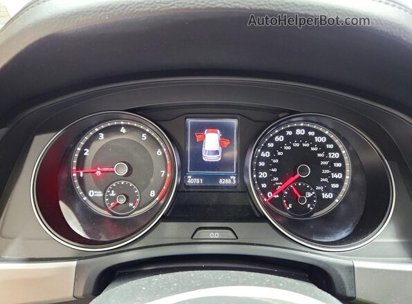 1V2HP2CA2MC553881 2021 VOLKSWAGEN ATLAS Silver Вид щитка приладів