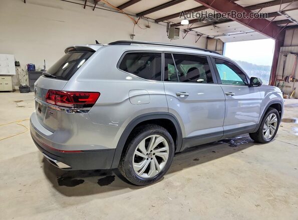 1V2HP2CA2MC553881 2021 VOLKSWAGEN ATLAS Silver Задня права чверть