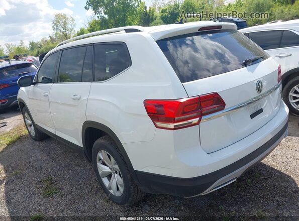 1V2HR2CA0JC513126 2018 VOLKSWAGEN ATLAS Белый Задняя левая четверть