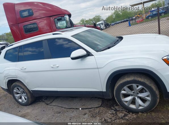 1V2HR2CA0JC513126 2018 VOLKSWAGEN ATLAS Белый Вид задней части салона