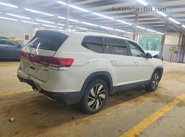 1V2HR2CA6SC536654 2025 VOLKSWAGEN ATLAS White უკანა მარჯვენა