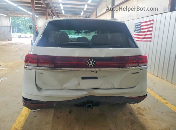 1V2HR2CA6SC536654 2025 VOLKSWAGEN ATLAS White უკანა ხედი