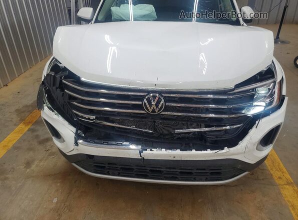 1V2HR2CA6SC536654 2025 VOLKSWAGEN ATLAS White უკანა სალონის ხედი