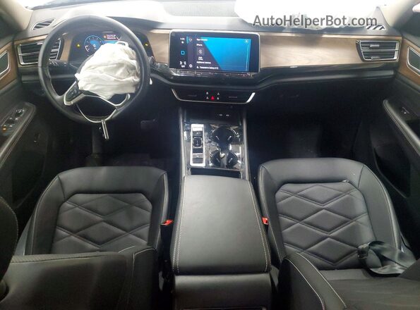 1V2HR2CA6SC536654 2025 VOLKSWAGEN ATLAS White წინა პანელის ხედი