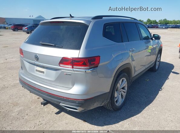 1V2HR2CA7MC543941 2021 VOLKSWAGEN ATLAS Серебряный Задняя правая четверть