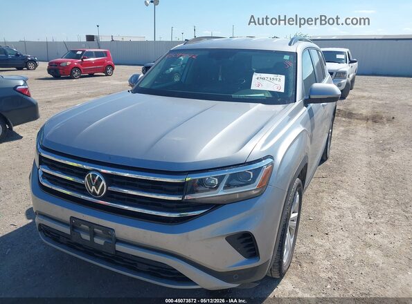 1V2HR2CA7MC543941 2021 VOLKSWAGEN ATLAS Серебряный Вид спереди
