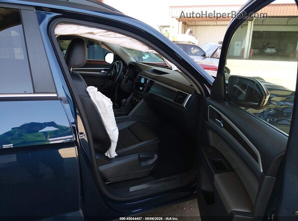 1V2HR2CA7PC537187 2023 VOLKSWAGEN ATLAS Blue Вид салону спереду