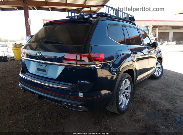 1V2HR2CA7PC537187 2023 VOLKSWAGEN ATLAS Blue Задня права чверть