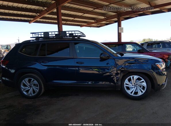 1V2HR2CA7PC537187 2023 VOLKSWAGEN ATLAS Blue Вид задньої частини салону
