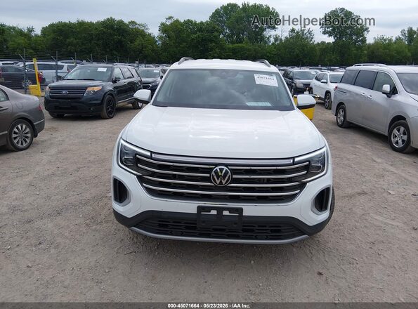 1V2HR2CA7RC623666 2024 VOLKSWAGEN ATLAS White Vista del cuadro de instrumentos