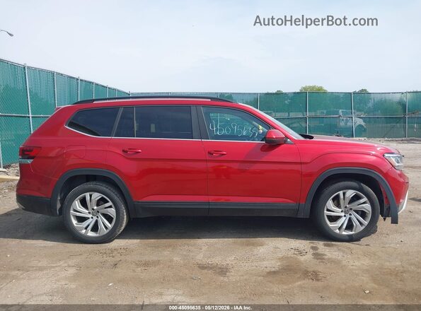1V2HR2CA8MC529966 2021 VOLKSWAGEN ATLAS Red 