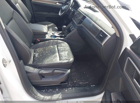 1V2HR2CA9MC520449 2021 VOLKSWAGEN ATLAS White Widok wnętrza z przodu