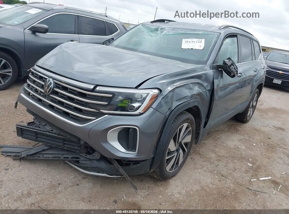 1V2HR2CAXRC506454 2024 VOLKSWAGEN ATLAS Gray Vista tres cuartos delantera izquierda