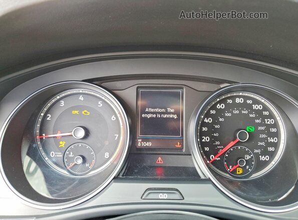 1V2JC2CA9MC237150 2021 VOLKSWAGEN ATLAS Gray Vista del cuadro de instrumentos