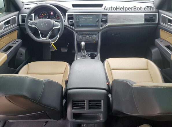1V2JE2CA0MC238567 2021 VOLKSWAGEN ATLAS White 