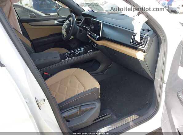 1V2JE2CA3SC215779 2025 VOLKSWAGEN ATLAS Белый Вид салона спереди