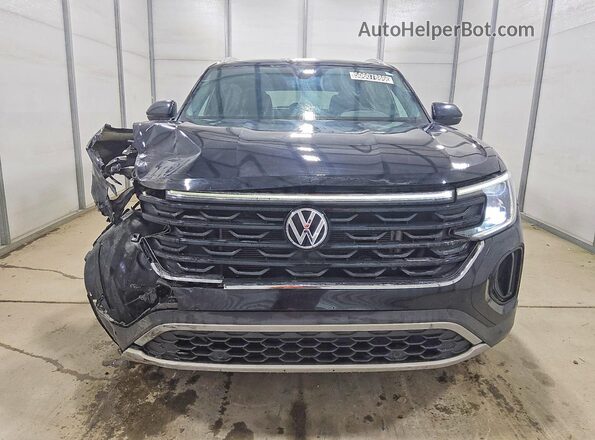 1V2JE2CA4RC200136 2024 VOLKSWAGEN ATLAS Black წინა ხედი
