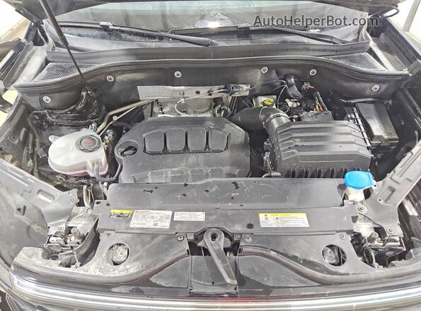 1V2JE2CA4RC200136 2024 VOLKSWAGEN ATLAS Black ძრავის განყოფილების ხედი