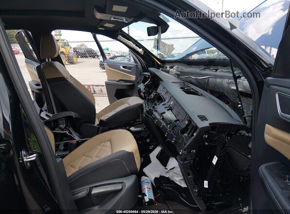 1V2JE2CA9SC207556 2025 VOLKSWAGEN ATLAS Black წინა სალონის ხედი