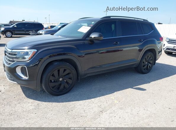 1V2JR2CA8RC596754 2024 VOLKSWAGEN ATLAS Black Przód lewy