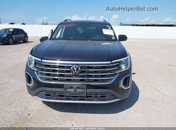 1V2JR2CA8RC596754 2024 VOLKSWAGEN ATLAS Black Widok zestawu wskaźników