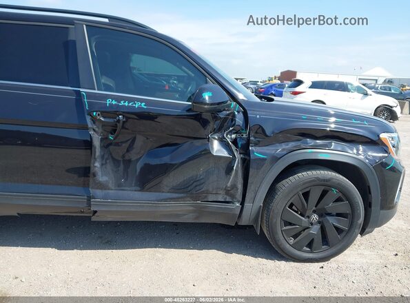 1V2JR2CA8RC596754 2024 VOLKSWAGEN ATLAS Black Widok z przodu