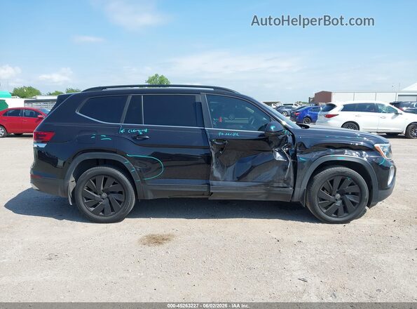 1V2JR2CA8RC596754 2024 VOLKSWAGEN ATLAS Black Widok wnętrza z tyłu