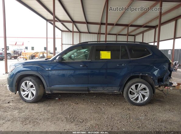 1V2JR2CA9MC556739 2021 VOLKSWAGEN ATLAS Синий Панорамный вид салона 360°