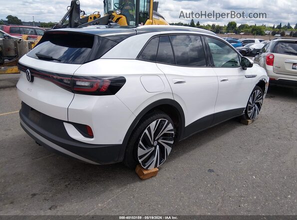 1V2JSPE8XSC008130 2025 VOLKSWAGEN ID.4 Белый Задняя правая четверть