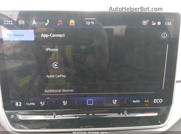 1V2JSPE8XSC008130 2025 VOLKSWAGEN ID.4 Белый 