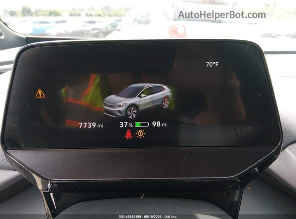 1V2JSPE8XSC008130 2025 VOLKSWAGEN ID.4 Белый Вид задних сидений