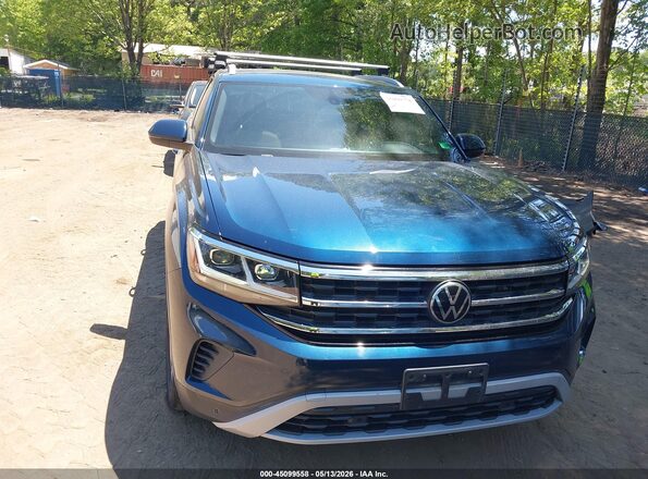 1V2KC2CA1MC214112 2021 VOLKSWAGEN ATLAS Blue 